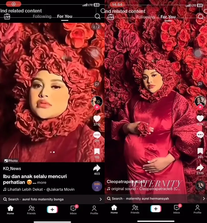 Foto Maternity Aurel Hermansyah Dicibir Salah Konsep Auto Dibandingkan dengan Sisca Kohl