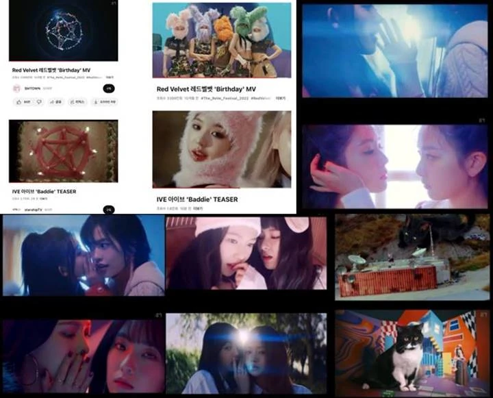 Teaser MV \'BADDIE\' IVE Dituding Plagiat MV \'Birthday\' Red Velvet