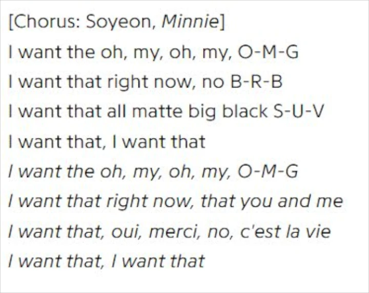 (G)I-DLE Sindir LE SSERAFIM di Lagu Comeback \'I WANT THAT\'?