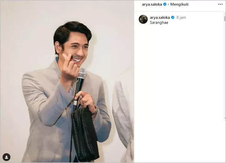 Arya Saloka Pamer Bahasa Korea Saat Gerogi Sapa Penonton Screening \'Gadis Kretek\' di BIFF 2023