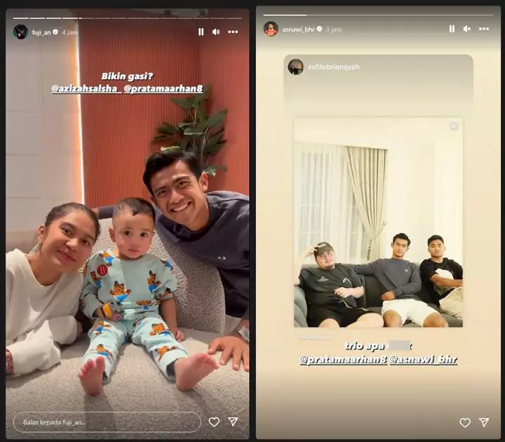 Fuji An dan Asnawi Pamer Momen Serupa di Tengah Dugaan Ketemuan Mencuat