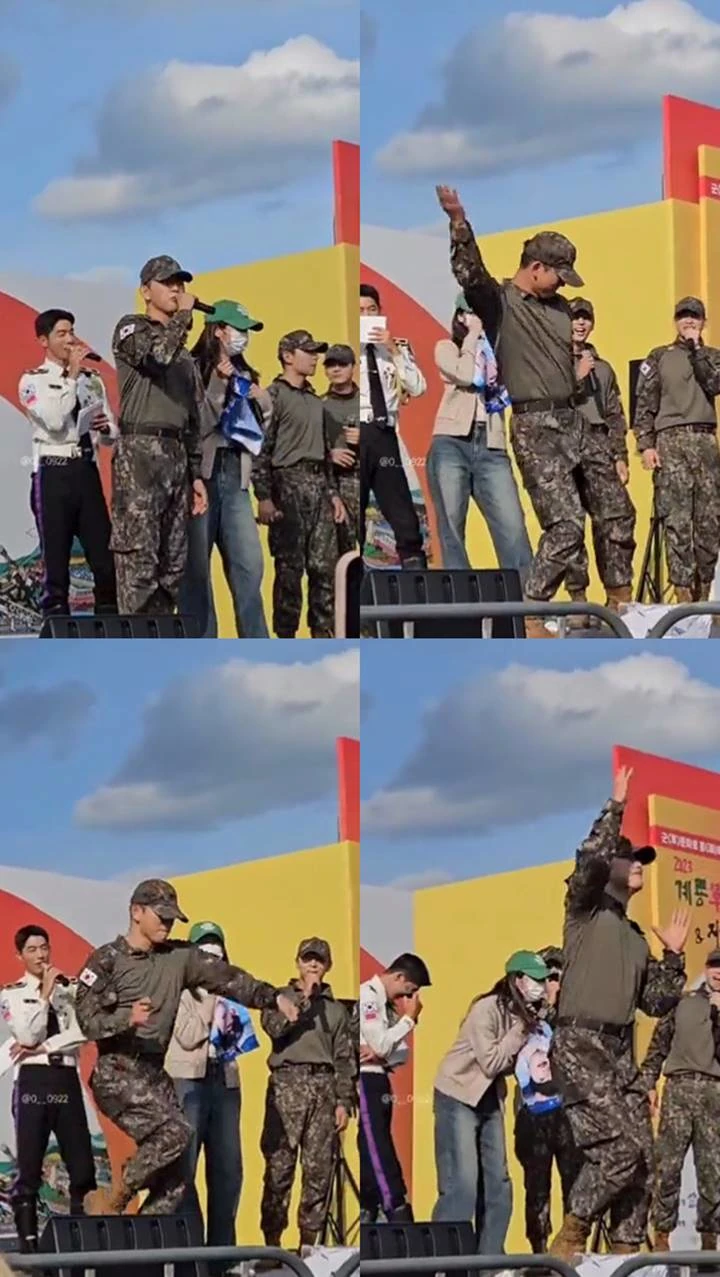 Nam Joo Hyuk Tak Kuasa Lihat Jinyoung GOT7 Lakukan Koreo Jeon Somi Pakai Lagu Militer