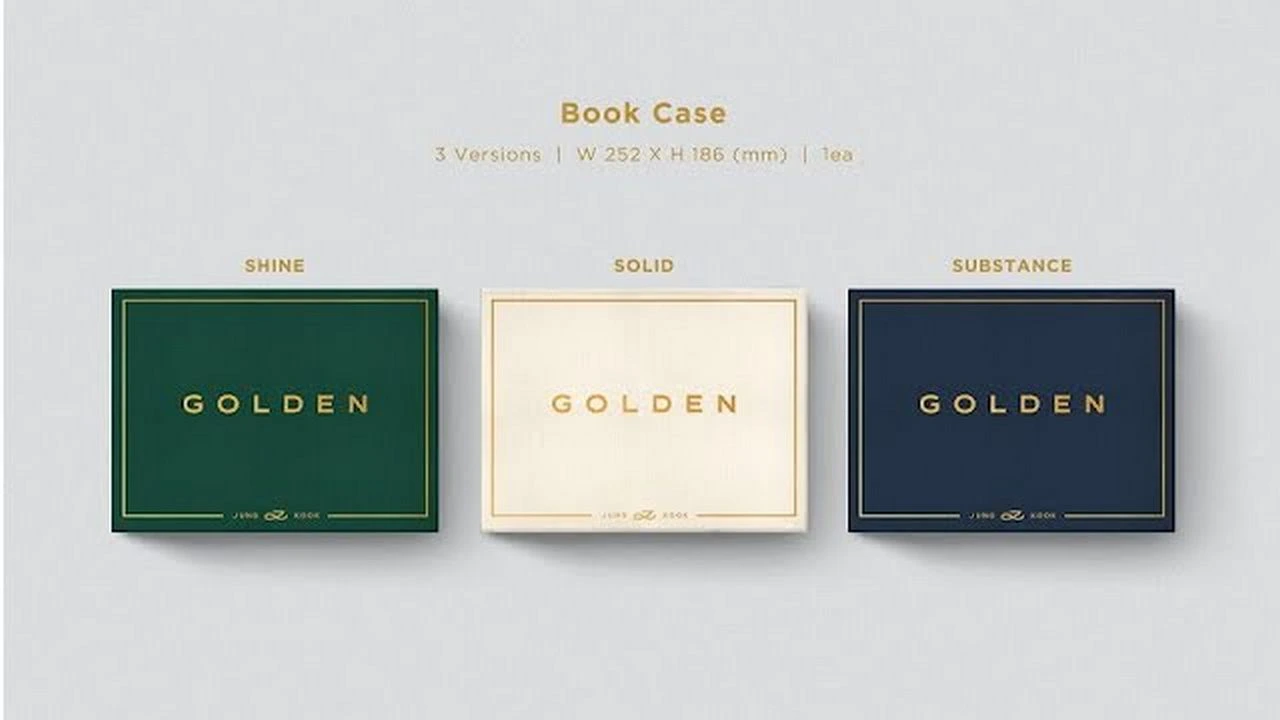 Penggemar Tebak Soal Inspirasi Di Balik Desain Cover Album Jungkook BTS \'GOLDEN\'
