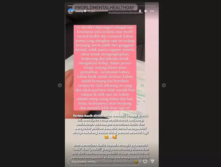 Cesen Istri Marshel Widianto Pernah 4 Kali Berencana Akhiri Hidup, Singgung Sosok Penyelamat