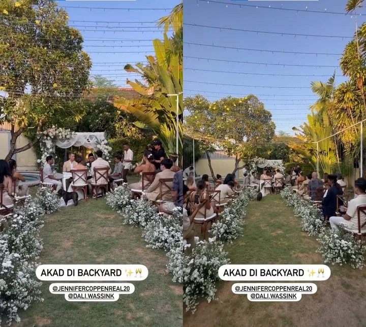 Akad di Halaman Rumah