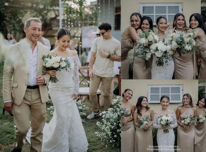 Bersama Ayah dan Bridesmaid