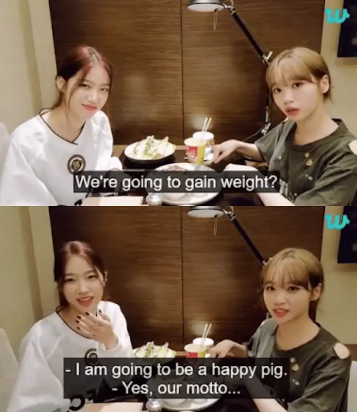 Chaewon dan Kazuha LE SSERAFIM menyebutkan moto member