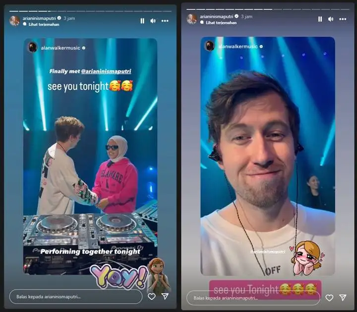 Alan Walker Beri Komentar Manis Soal Putri Ariani Jelang Sepanggung di \'TikTok Awards 2023\'