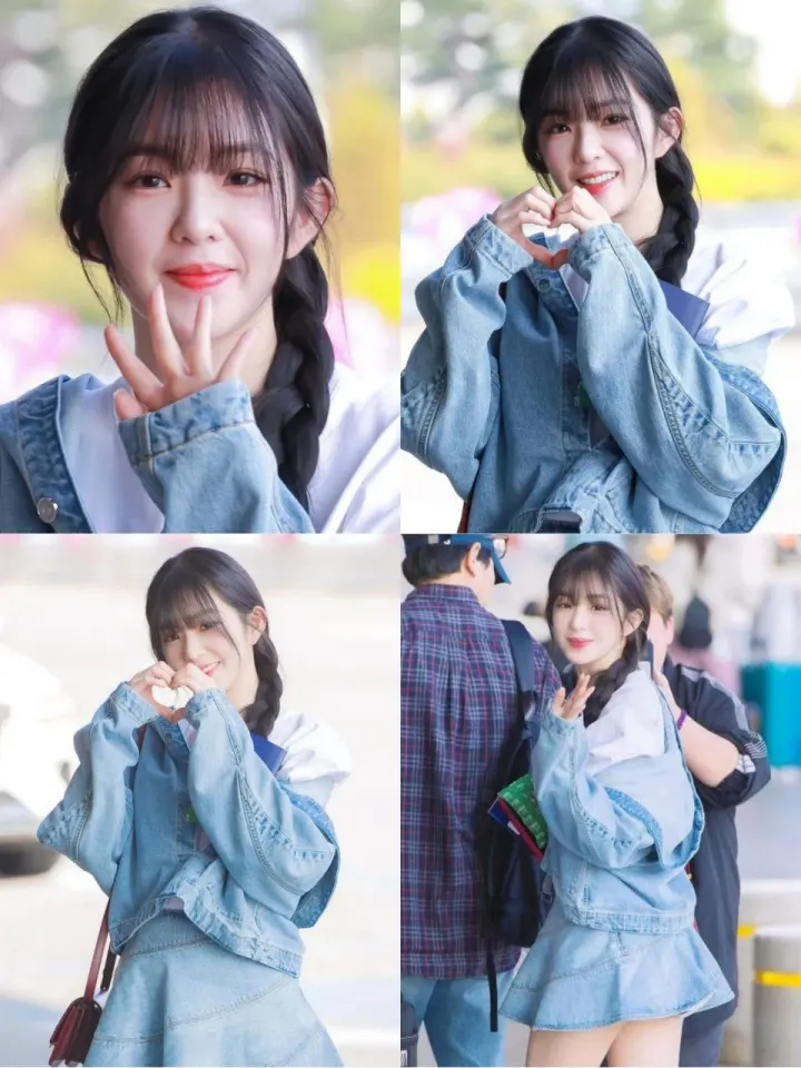 foto-foto terbaru Irene Red Velvet di bandara