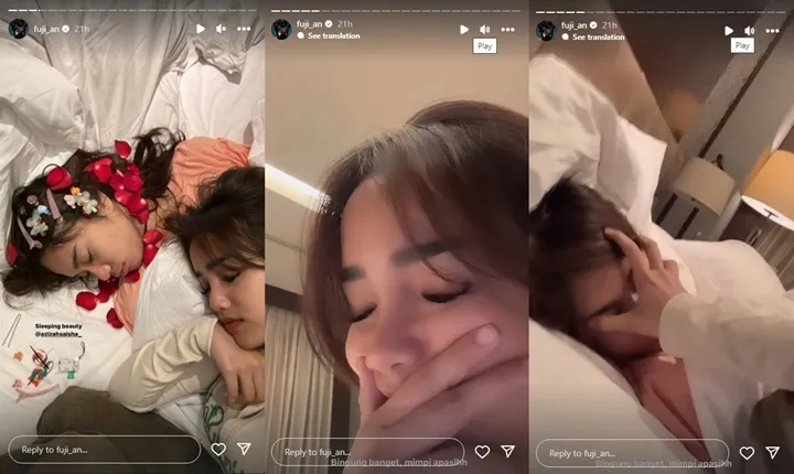 Fuji An Frustasi Lihat Tingkah Azizah Salsha Saat Menginap di Hotel