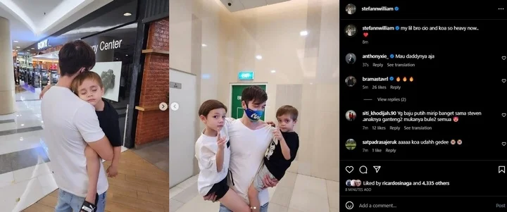 Stefan William Akhirnya Ketemu Anak!