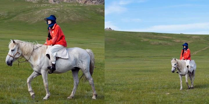 BTS Naik Kuda
