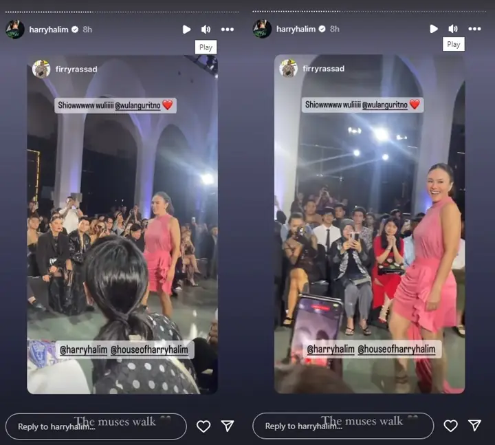 Vibes Wulan Guritno dan Sophia Latjuba Beda Banget Saat Melenggang di Acara Fashion Show