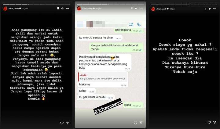Dipolisikan Atas Dugaan Perselingkuhan, Dinar Candy Kode Siap Lapor Balik?