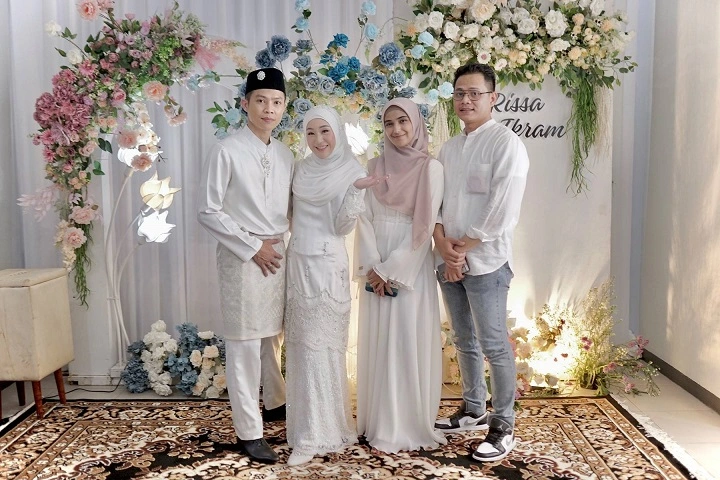 Kebersamaan Di Nikahan Larissa Chou