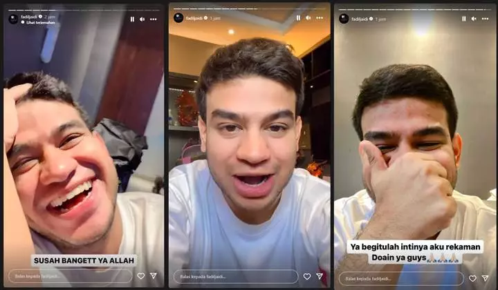 Gagal Prank Foto Cincin Bak Lamaran, Fadil Jaidi Bagikan Kabar Tak Kalah Mengejutkan