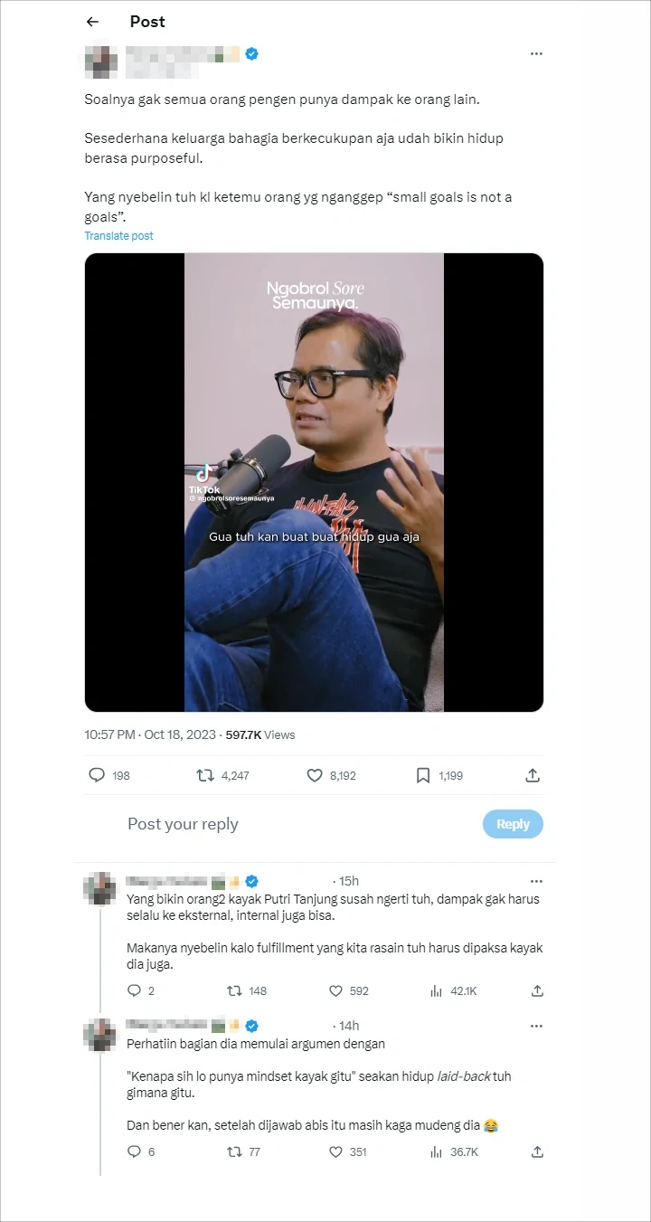 Debat, Soleh Solihun Trending Usai Beri Jawaban Cerdas dan Menohok Pada Putri Tanjung