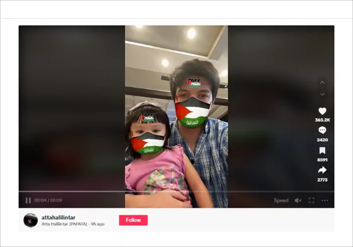 Atta Halilintar Diduga Kehilangan Centang Biru Usai Berani Bersuara Dukung Palestina