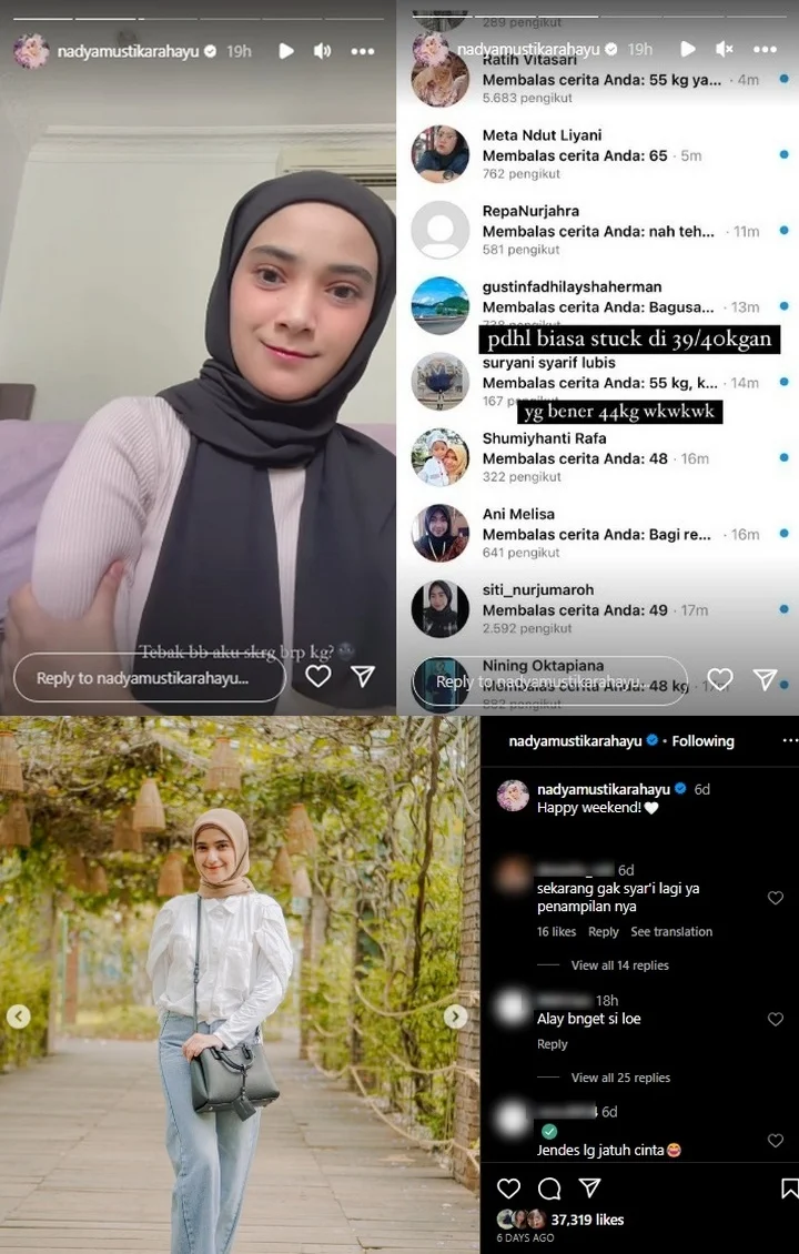 Nadya Mustika Makin Bahagia