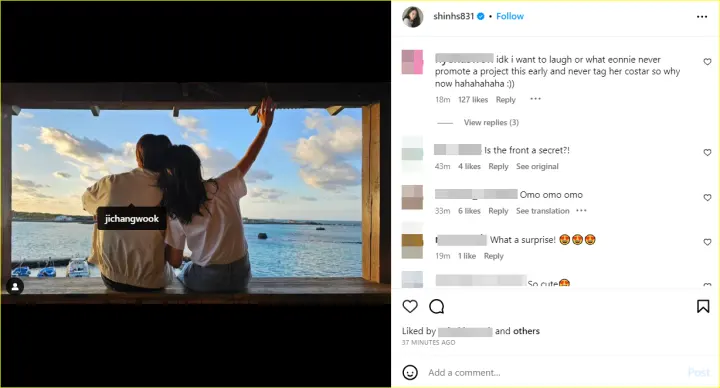 Shin Hye Sun post foto bareng Ji Chang Wook
