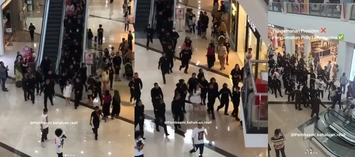 Video Prilly Latuconsina Dikawal Banyak Petugas Keamanan Viral di Medsos