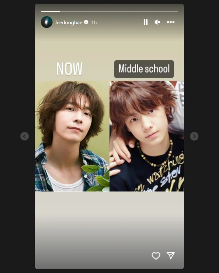 Menolak Tua, Donghae Super Junior Bandingkan Visual Sekarang VS Masa SMP