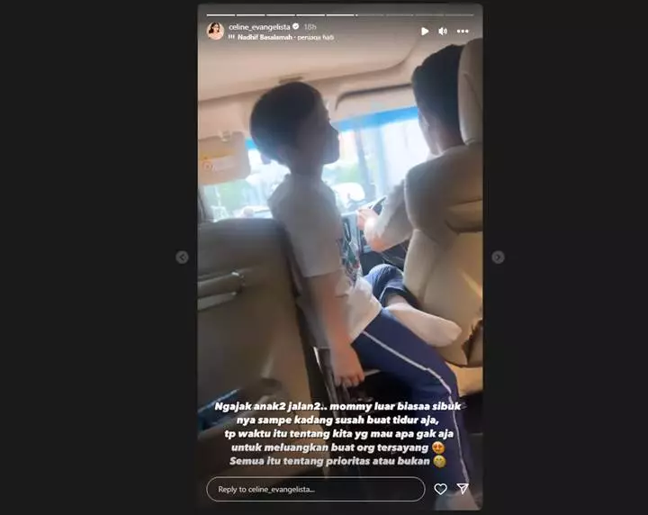 Celine Evangelista Bagikan Momen Quality Time Bareng Anak-anak, Pesannya Menohok