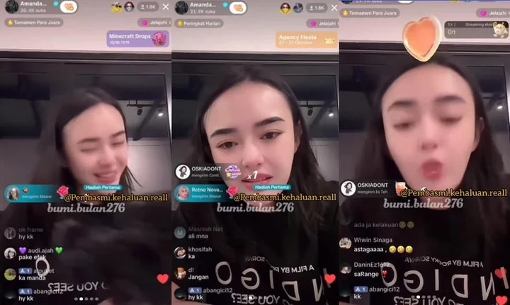 Amanda Manopo Larang Kasih Gift TikTok