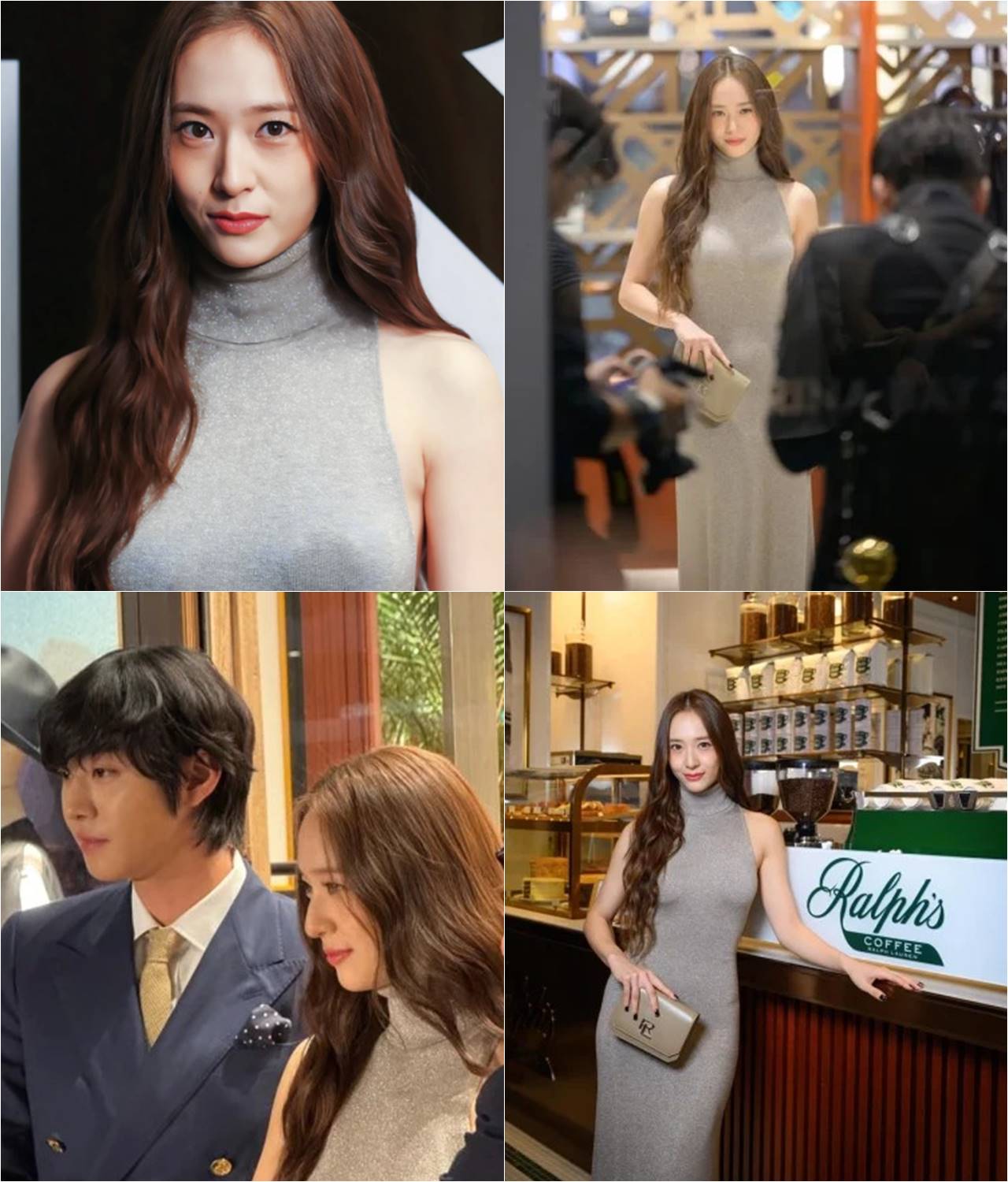 Pikat Fans Di Singapura, Visual Krystal f(x) Bikin Takjub Bersanding Dengan Ahn Hyo Seop