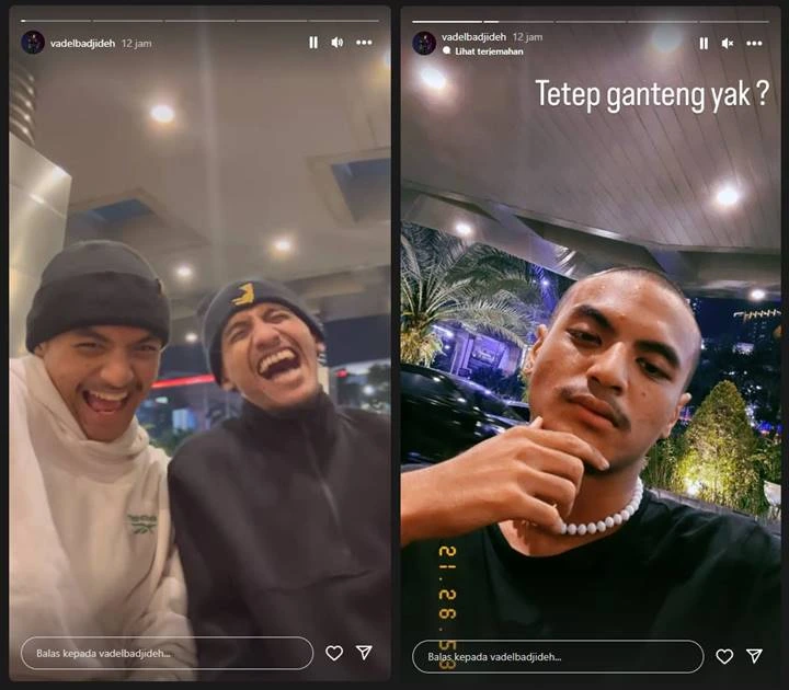 Bebas dari Penjata, Vadel Badjideh Pacar Lolly Muncul dengan Penampilan Manglingi