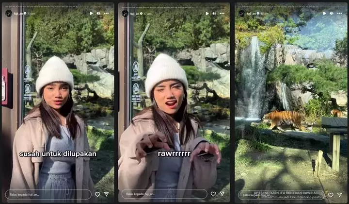 Fuji An Diduga Kena Marah Usai Bikin Konten \'Rawr\'