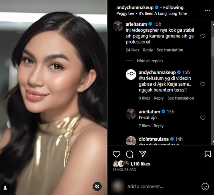 Ariel Tatum Berantem Bareng MUA