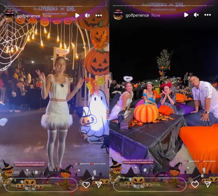 kostum halloween nia ramadhani