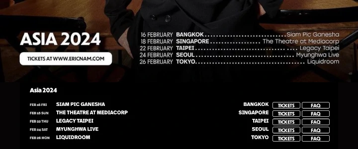 Eric Nam Batalkan Konser di Malaysia Usai Dikritik Gegara Nge-Like Postingan Soal Israel-Palestina