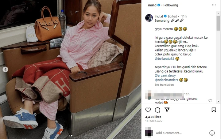 Wajah Gak Dikenali, Inul Daratista Sempat Gak Bisa Masuk Kereta