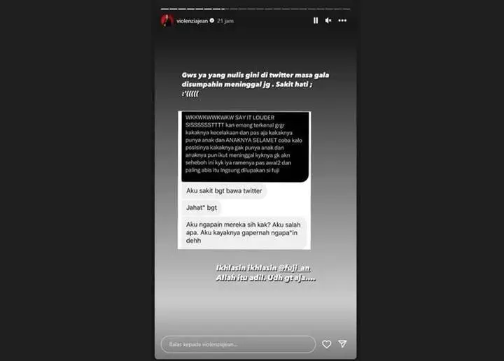 Fuji An Dinyinyir Netizen Imbas Ulah Oknum Fans Fanatik, Sang Keponakan Ikut Dapat Komentar Jahat