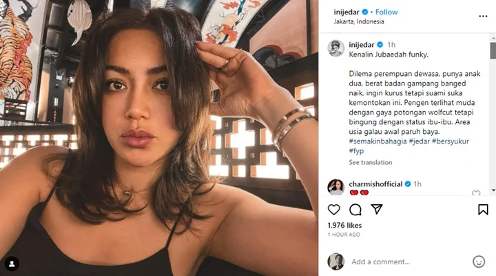 Jessica Iskandar Disebut Tomboy Abis dengan Potongan Rambut Baru