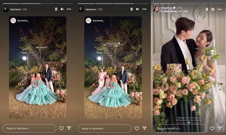 Thunder dan Mimi Lakukan Foto Pre-Wedding, Sandara Park Nyempil Bak Disney Princess