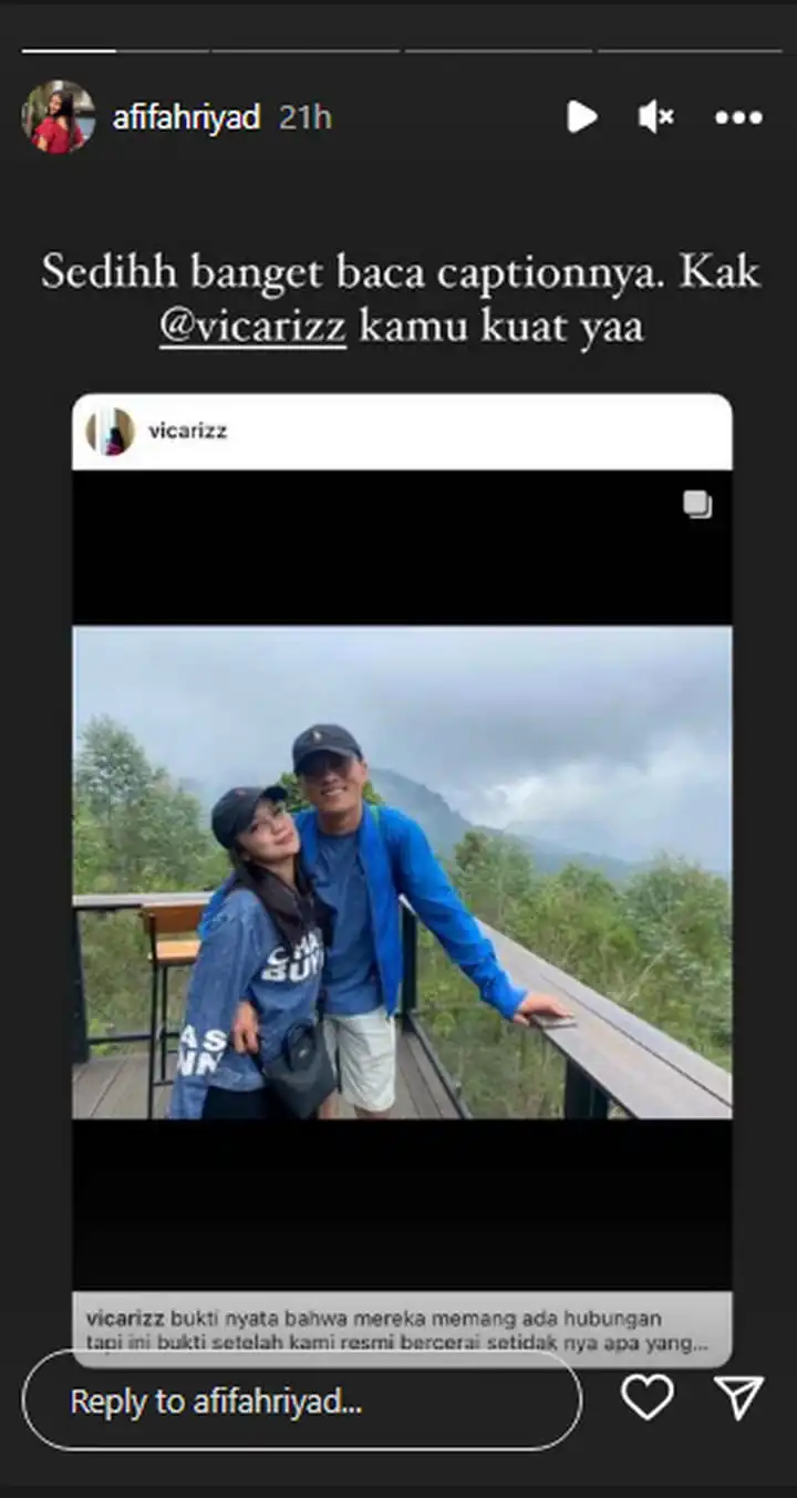 Afifah Riyad Ikut Tanggapi Gosip Regi Nazlah Jadi Pelakor