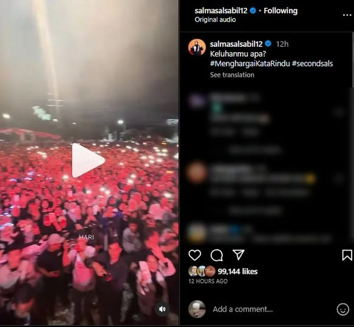 Salma Salsabil Tanya Keluhan Netizen Berujung Komentar Kocak