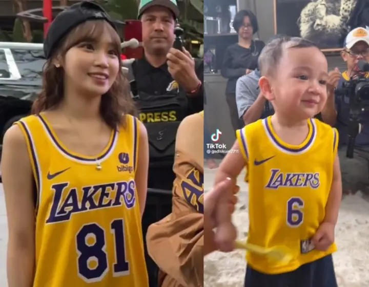 Kim Chaewon LE SSERAFIM mirip Rayyanza