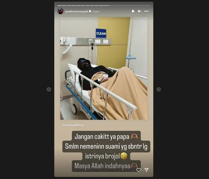 Kena Hujat, Aurel Hermansyah Bereaksi Adem Usai Dikira Tak Temani Atta Saat Sakit