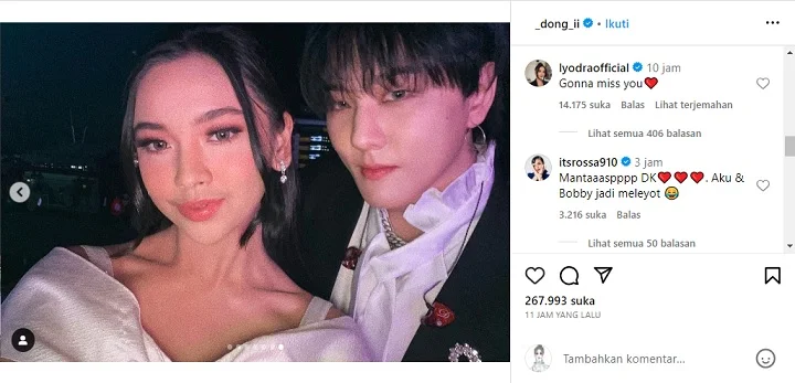 Rossa dan Bobby Ikut Meleyot