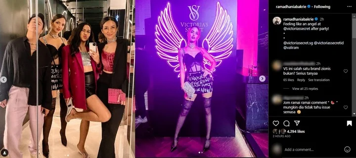 Nia Ramadhani Hadiri Acara Victoria\'s Secret