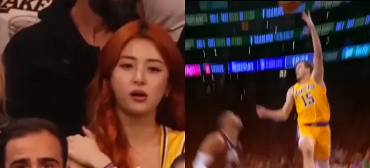 Huh Yunjin LE SSERAFIM dirasa memperhatikan Austin Reaves