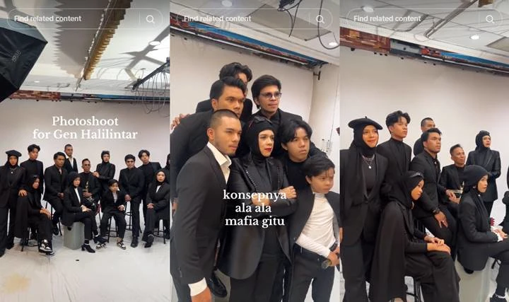 Visual Thariq Halilintar Saat Jalani Pemotretan Ala Geng Mafia Disorot