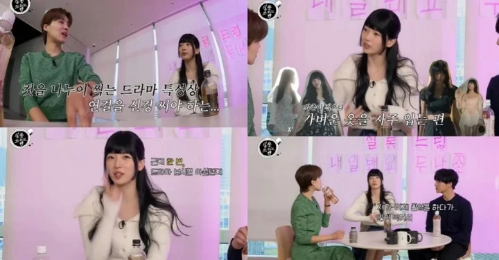 Suzy Curcol Soal Perut