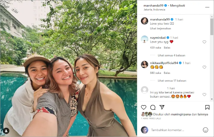 Marshanda Mejeng Bareng 2 Ratu Sinetron, Okie Agustina Bongkar Kronologi Pisah dari Suami-Topik Pagi