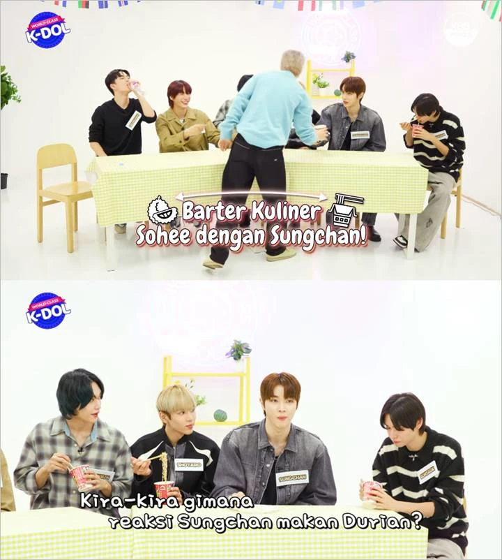Sungchan Mengalah pada Sohee RIIZE demi Cobain Durian