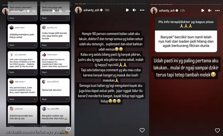 Ashanty Alami Insomnia